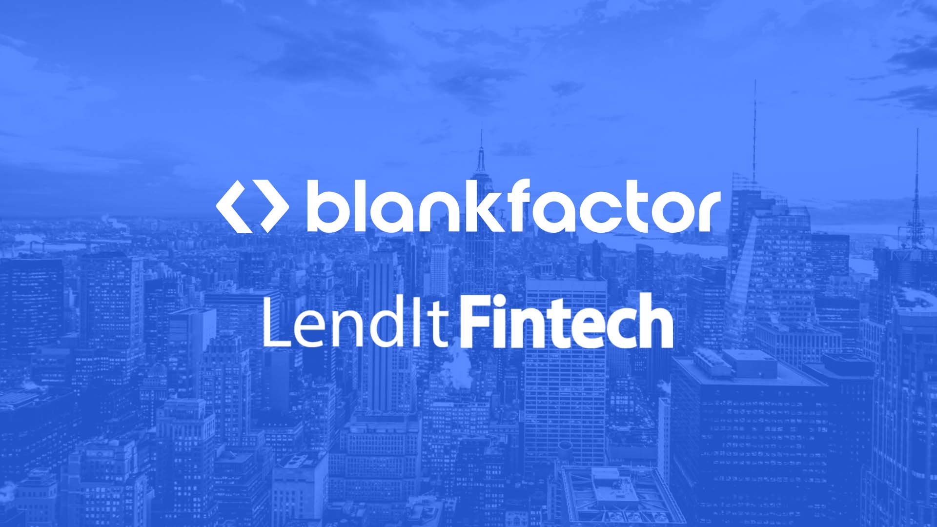 blankfactor - LendIt Fintech