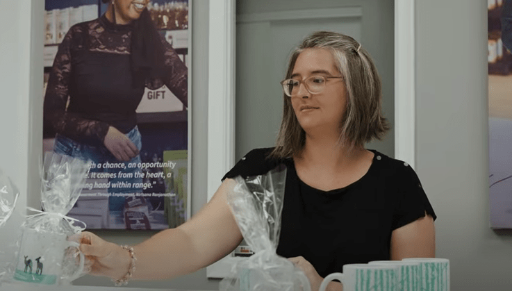 Goodness Gift associate working